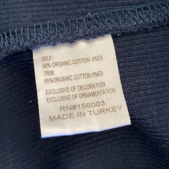 SOLD OUT HEAVY COTTON NAVY TANK TOP SZ LARGE - Picture 4 of 6